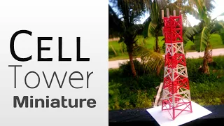 Cell tower miniature [abs cbn tower miniature]