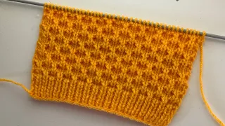 Beautiful And Easy Knitting Stitch Pattern For Sweater