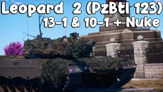 Leopard 2 (PzBtl 123). 13-1 & 10-1 + Nuke