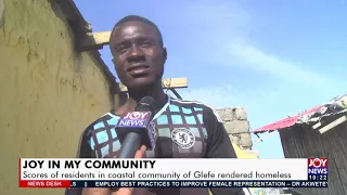 Joy in My Community: Scores of residents in coastal community of Glefe rendered homeless  (27-9-21)