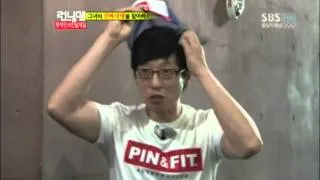 재석과 제동의 외모대결?! @런닝맨 (Running Man) 20120812