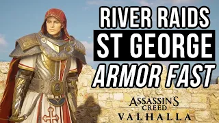 CORRECT Saint George’s Armor Locations! All River Raids Maps Gear Clues | Assassin’s Creed Valhalla