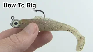 How To Rig Zman MinnowZ Lures [Super Close-Up View]