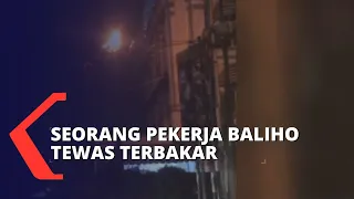 Seorang Pekerja Baliho di Medan Tewas Tersengat Listrik dan Terbakar!