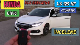 2018 Model Honda Cıvıc 1.6 ECO Executıve Otomatik İnceleme ve 0-100 Testi