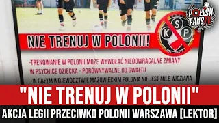 "NIE TRENUJ W POLONII" - akcja Legii przeciwko Polonii Warszawa [LEKTOR] (28.08.2023 r.)