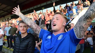 We Are Staying Up! Rochdale v Charlton Athletic - The Celebrations