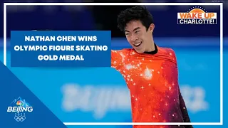 Nathan Chen wins gold medal in figure skating at Beijing Olympics