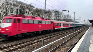 Berlin: Baureihe 110 + Sonderzug in Karlshorst [2160p50 ᴴᴰ]