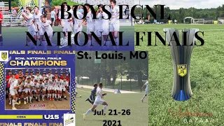 ECNL National Finals St. Louis 2021 CESA VLOG