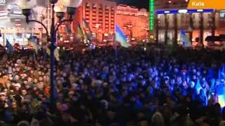 Евромайдан в Киеве отмечает неделю существования