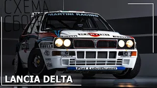 Lancia Delta Integrale by Hasegawa обзор