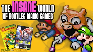 The WEIRDEST Super Mario Games EVER Made- Bootleg Sega Genesis/Mega Drive Games