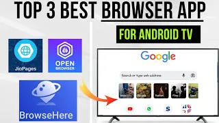 Top 3 Web Browser For Android TV