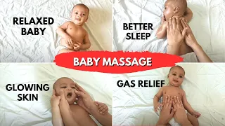 Power of Touch: The Art of Baby Massage | Mama Love English | Baby oil massage