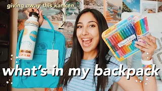 what's in my backpack + school supplies haul 2019 ||  KANKEN GIVEAWAY