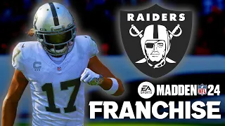 WILD Season Opener!! | WK 1 at DEN (S01) | Madden 24 Las Vegas Raiders Franchise EP. 3