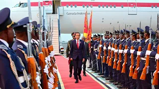 Presiden Jokowi Tiba di Maputo, Mozambik, 22 Agustus 2023