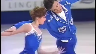 Elena Berezhnaya and Anton Sikharulidze 1997 Trophée Lalique Free Skating "Dark Eyes"