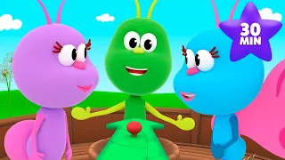 El Baile de las Caritas y Mas Canciones Infantiles🎵 BICHIKIDS🐞🌈  MIX | El Reino Infantil