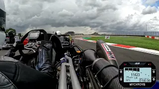 Donington Race 1 July 2023 Sam Moss #31 Division 1 Superkart