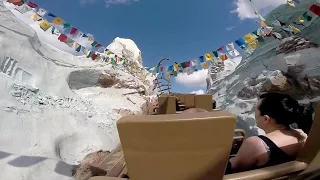 Expedition Everest Roller Coaster OnRide POV GoPro HD 1080p 60fps