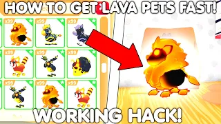 🔥HOW TO ALWAYS GET LAVA PETS FROM LURES IN ADOPT ME...👀🔥(GET LAVA PETS 10X FAST!) ROBLOX