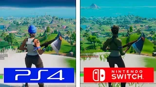 Fortnite Chapter 2 | PS4 vs Switch | Graphics & FPS Comparison | Comparativa