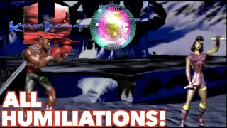 All Killer Instinct Character Humiliations! | Arcade Version
