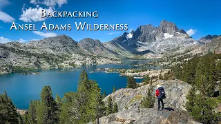 Backpacking Ansel Adams Wilderness (Ediza Lake, Garnet Lake, Thousand Island Lake)