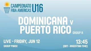 Dominican Republic v Puerto Rico - Group A - 2015 FIBA Americas U16 Championship