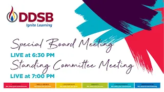 DDSB Special Board Meeting & Standing Committee Meeting - September 6, 2022