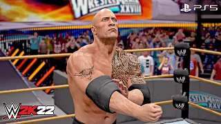 WWE 2K22 - John Cena vs. The Rock - For The WWE Championship at WrestleMania 28 | PS5™ [4K60]