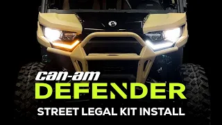 Can-Am Defender - Street Legal Kit Install | WD ELECTRONICS