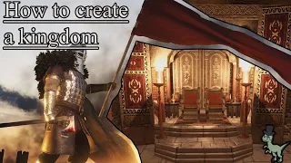 Creating your kingdom, how to do it and what you need to know, Mount and Blade 2 Bannerlord