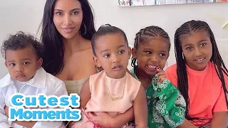 Kim Kardashian Kids: North, Saint, Chicago and Psalm Cutest Moments PART 2