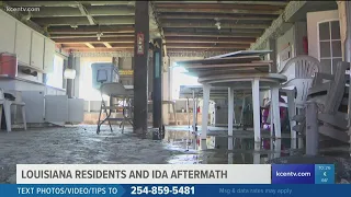 Grand Isle, Louisiana residents and Hurricane Ida aftermath