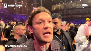 Conor McGregor INSTANT REACTION To CONTROVERSIAL Tyson Fury Victory Over Francis Ngannou