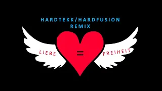 ela. - Liebe = Freiheit (deMusiax Hardtekk Remix / Hardfusion) [Lyrics Video]