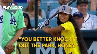 Coi Leray and Quavo face-off against Bad Bunny while MIC’D UP in All-Star Celeb Softball!