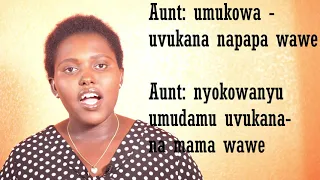 Iga icyongereza (Family members) - amasano mumuryango:// English and Kinyarwanda