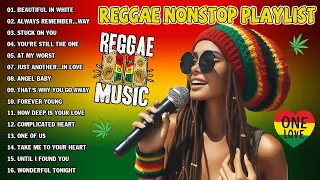 BEST REGGAE SONGS 2024- TRENDING REGGAE LOVE SONGS 2024 - RELAXING ROAD TRIP REGGAE SONGS