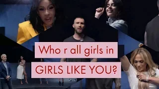 26 women celebrities in Maroon 5 - Girls like you ft. Cardi B volume 2