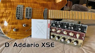 D'Addario XS electric guitar strings: How Do They Sound ?!?