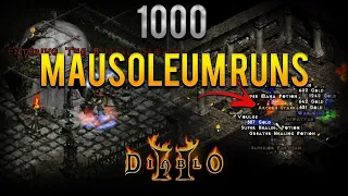 1000 Mausoleum Runs - Diablo 2 - Your move MrLlamaSc :) 1 awesome grail find!!!