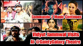 Vidyut Jammwal Surprising Entry At Gaiety Galaxy Theatre To Watch Audience Reaction On Commando 3