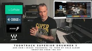 Toontrack SUPERIOR DRUMMER 3 - Amazing drum production software.