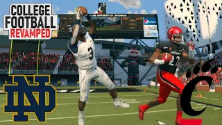 Notre Dame v Cincinnati NCAA football 14 Dynasty College Football Revamped PS3 Ep5