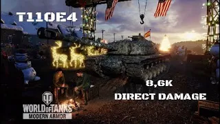 T110E4 in murovanka: 8,8K direct damage :Wot console - World of Tanks