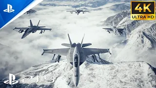 Ace Combat 7: Skies Unknown 4K Gameplay | Ultra Realistic Graphics 60FPS | [PC] Max Settings